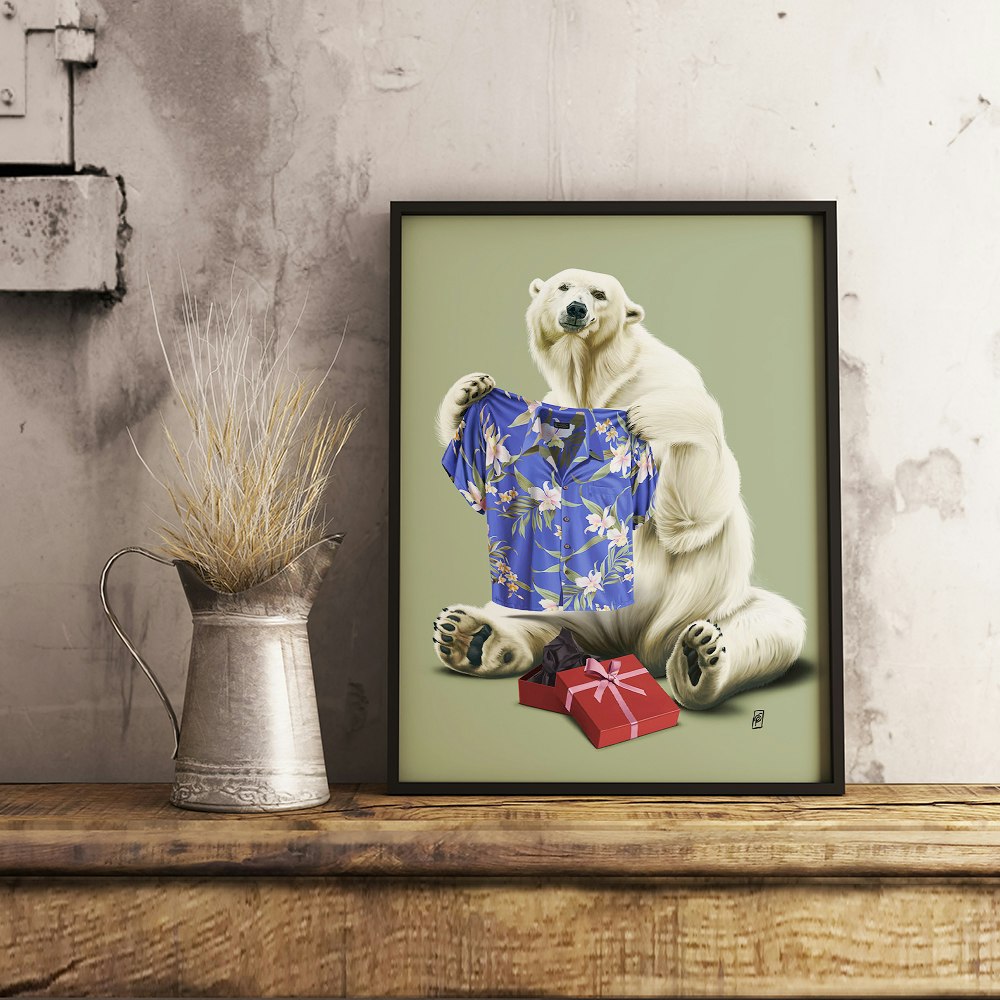 Cool! (Colour) Art Print by Rob Snow Fy